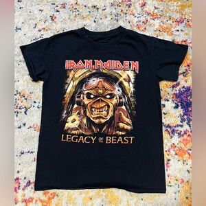 Iron maiden shirt medium